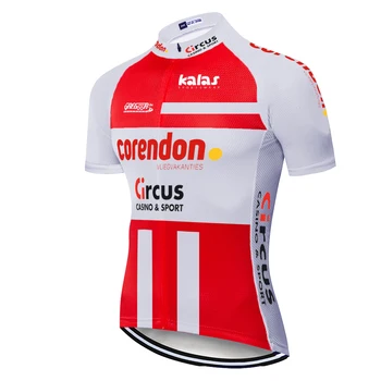 2020 týmu corendon cirkus cyklistika jersey v Létě Horské kolo tričko ropa de ciclismo prodyšný krátký rukáv jersey ciclismo