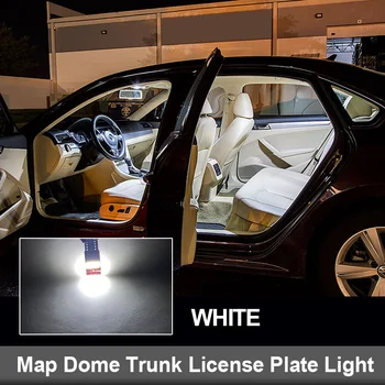 Bílá Canbus bez Chyb LED Žárovky Interiéru Mapě Světla Kit Pro 1994-2018 BMW 7 Series E38 E65 E66 E67 F01 F02 F03 F04 G11 G12