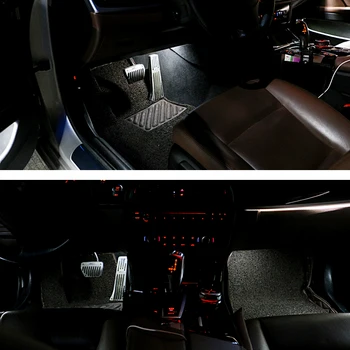 Osvětlení prostoru pro nohy Ambientní Světlo Pro BMW F10 F30 F01 F02 F20 F21 F22 F23 F25 F26 F32 F48 Interiéru Vozu osvětlení prostoru pro Nohy Popelník Atmosféra LED Lampa