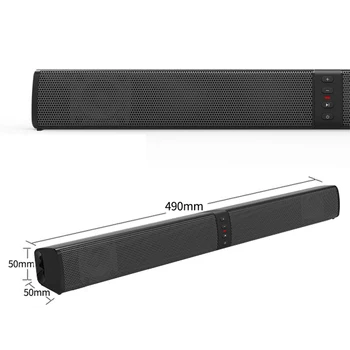 5W x 4 Subwoofer Sound Bar Reproduktor Bluetooth Domácí TV Soundbar Bezdrátové Stereo Audio Reproduktor Super Bass Reproduktor HandsFree