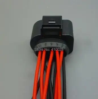 Shhworldsea 10Pin 1,5 mm auto vodotěsný konektor automatické elektrické zásuvky 1J0973715 pro vw audi 1J0 973 715