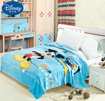 Disney 2019 nová Deka Mickey Minnie vlak mouseblanket Kreslený film pro Děti, Dospělé, děti, Postel, Rozkládací Gauč, děti, vlněné deky