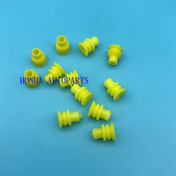 Doprava zdarma 100 ks/hodně žluté gumové těsnění Pro 8 pin vodotěsné uzavřené konektor 3A0973834 3A0 834 973