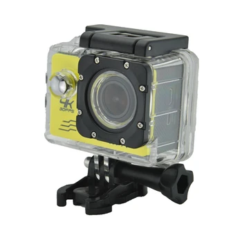 Venkovní Sportovní Akční Kamera WIFI 4K 30Fps 2.0 LCD 1080P 60Fps Podvodní Vodotěsné Potápění Surfování jízda na Kole Helmu Cam