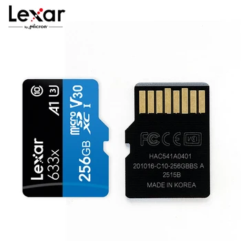 Lexar micro sd karta 16GB 32GB 64GB 128GB 256GB 95MB/s 512GB SDXC/SDHC Flash Paměťové Karty micro sd pro Gopro/DJI/Nintendo spínač
