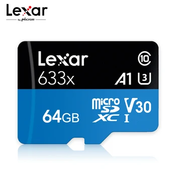 Lexar micro sd karta 16GB 32GB 64GB 128GB 256GB 95MB/s 512GB SDXC/SDHC Flash Paměťové Karty micro sd pro Gopro/DJI/Nintendo spínač