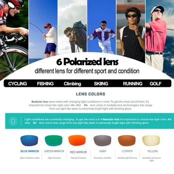 Muži Ženy Lehký Polarizované Rybaření sluneční Brýle Anti UV Sport Brýle Cyklistika, Lezení, Turistika Běžecké Lyžování, Cyklistické Brýle