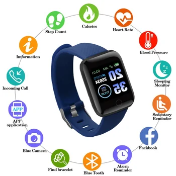 Chytré hodinky Reloj 2020 SmartWatch Muži Srdeční Frekvence Tracker Sport náramkové Hodinky Hodinky Vodotěsné fit Ženy, Děti, Dárek amazfit gtr2