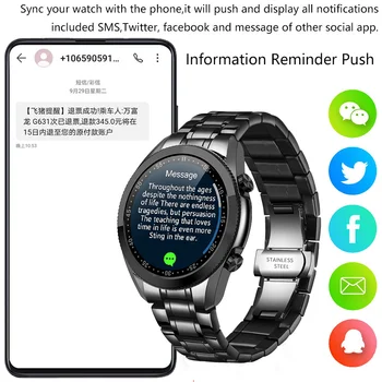 LIGE 2020 Nové Chytré Hodinky Pánské Fitness Tracker, Krevní Tlak Zprávy Push Monitor Srdečního tepu, Hodiny Smartwatch Ženy Pro Android
