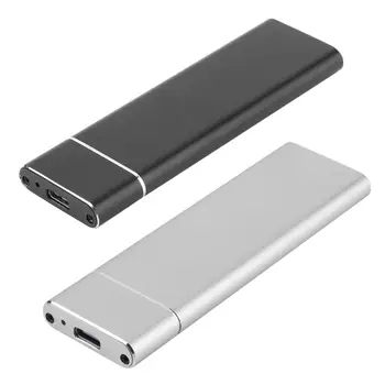 M2 SSD Případě USB 3.1 Typu C do M. 2 NGFF SSD Krytu Adaptéru 6Gbps Externí Pevný Disk Případě Typ-C 3.1 B-Klíč M. 2 SSD Box