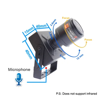 JIENUO 5MP Audio Mini POE Ip Kamera 128 G 64G Cctv Bezpečnostní Dohled Cam 2.8-12mm Objektiv se Zoomem s Vysokým Rozlišením Onvif Domácí Ipcam