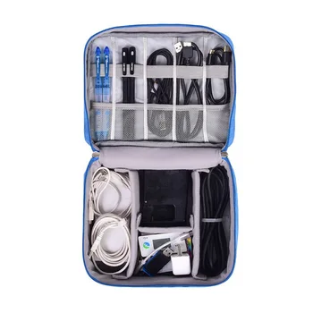 Cestovní Kabel Taška Přenosné Digitální USB Gadget Organizátor Nabíječka Dráty Kosmetické Zip Pouzdro pro Skladování kit Příslušenství Dodávky
