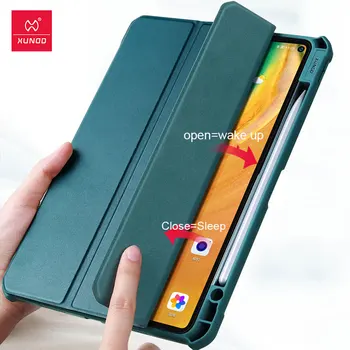 Xundd Ochranný Tablet Pouzdro Pro Huawei Matepad Pro Pouzdro Kožené Airbag Smart Nárazuvzdorný Kryt Pro Huawei Mediapad M6 10.8 Případě