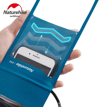NatureHike Univerzální Vodotěsné Pouzdro na Telefon Suché Taška Podvodní Telefon Pouzdro vysokou citlivost obrazovky dotek pro Plavání Potápění