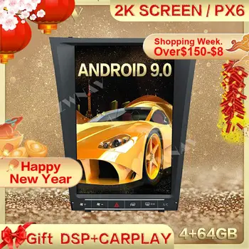 DSP Carplay Tesla obrazovce Android 9 Auto Multimediální Přehrávač Pro Lexus GS300 GS460 GS450 GS350 2004-2011 Auto Rádio stereo hlavy jednotka