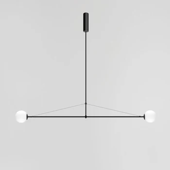 Moderní Led Přívěsek Světlo Minimalistické Skleněné Koule Hanglamp Pro Obývací Pokoj Ložnice Jídelna Nordic Domů Svítidla Svítidla