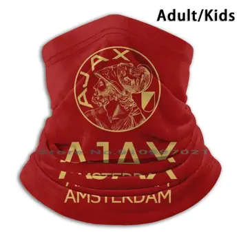 Ajax Zlata Vlastní Design Pro Dítě, Pro Dospělé Masku, Filtr V Pračce Maska Na Obličej Ajax Ajax Fotbalový Klub Ajax Afc Ajax De Godenzonen