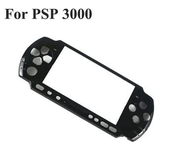 YuXi 1ks Černý Přední Panel Shell Pouzdro Proctector Náhrada Za Sony pro PSP 1000 2000 3000