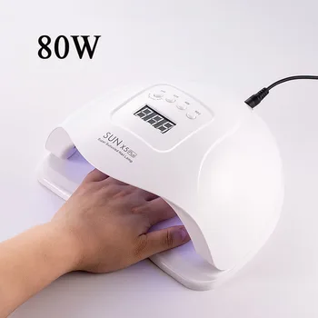 150W Slunce X5 UV LED Lampa na Nehty Nail Dryer Led Hybridní Manikúra Lampa na Nehty, Gel na nehty Sušení Auto Sensor Manikúra Nástroje