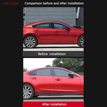 Pro Mazda ATENZA 2020 Auto Okna ozdobná Lišta Vnější ozdobná Lišta Dveře a Rám Okna, Jasný Pás, Auto příslušenství