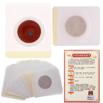 40pcs/Box Tradiční Čínské Medicíny Magnetické Slim Zeštíhlující Pupku Patch Hubnutí Lepicí Podložky Spalování Tuků #267839