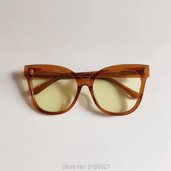 2020 Jemný Značky sluneční Brýle, Ženy, Luxusní Designový LA ROUGE ZPĚT Móda Kočičí Oko nadrozměrných sluneční Brýle Ženské Sluneční Brýle oculos