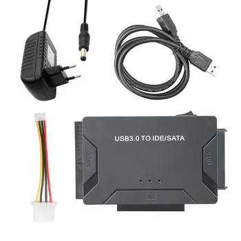 USB 3.0 Na IDE/SATA Převodník Super 5Gbps Přenos Externího Hard Drive Adapter Kit Plug & Play Podpora Až 4TB Disků