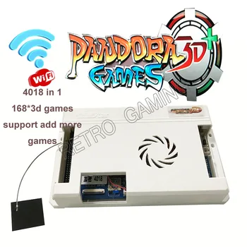 Arcade Herní Deska 4018 v 1 168 3d wifi Pandora Box s USB Gamepad Joypad Nastavit Jamma Gamepad základní deska FBA MAME PS