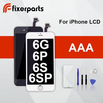 1ks Grade AAA LCD Pro Iphone 6 6s 6p 6sp Displej Dotykový Displej Digitizer Náhradní Shromáždění pro IPhone 6 Lcd S Dárek Zdarma