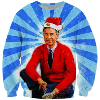 PLstar Vesmíru 2018 Nové Módní Vánoční Mikina Bill Murray Christmas Tisk 3d Bederní Pánské Dámské Ležérní pulovry SD-5