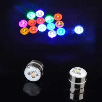 9 Barev Magnetické rozsvítí LED Bliká Bliká Svítí Náušnice Led, Piercing Ucho Knoflíky Kit Strany Lesklé Šperky