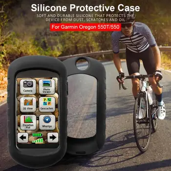 Silikonové Pouzdro Měkký Ochranný Kryt Pro Handheld GPS Garmin Oregon 550T 550 Ochranu Shell Ochraně Případě Příslušenství