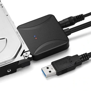 USB 3.0 Na SATA 3 Kabel Sata Na USB Adaptér Převést Kabely Podpora 2,5/3,5 Palcový Externí SSD HDD Adaptér Pevný Disk ConnectFit