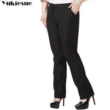 OL office dámské kalhoty pro ženy locanda fiorita femme streetwear s vysokým pasem formální oblek kalhoty Plus velikosti 9XL ženské kalhoty