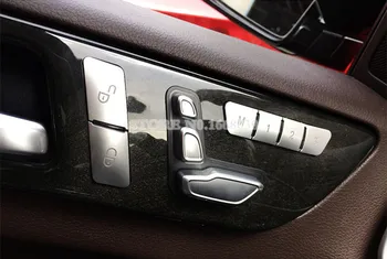 Vnitřní Dveře, Sedadlo Paměťové Tlačítko Kryt 12ks Pro Benz ML W166 2012-GL X166 2013-Auto Dekorace Auto Příslušenství Interiéru