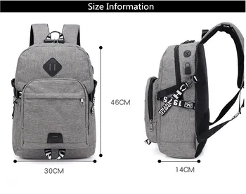 Fengdong dospívající chlapci školní batoh proti krádeži jednoduchý školní tašky pro muže heslem laptop backpack usb hrudi taška set bagpack