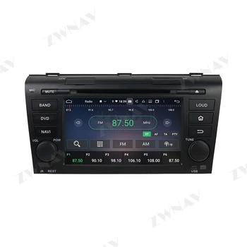 128 Carplay Android10 screen Auto DVD Přehrávač pro Mazda 3 2004 2005 2006 2007 2008 2009 GPS Navi Auto Audio Rádio Stereo Hlavy jednotka