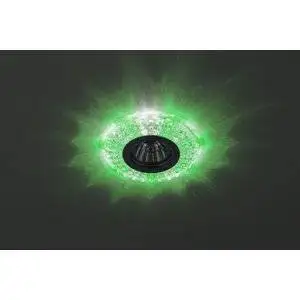 DK LD2 SL/GR Lampa éry dekor C zelené LED světlo (3w), transparentní 5055398673379