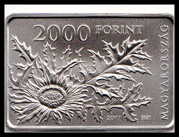 Maďarsko 2000 Forint Národní Park Mince Evropě Nové Originální Mince Unc Pamětní Vydání V Reálném Vzácné Eu