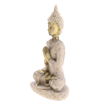 3 Ks Pískovcové Ganesha Socha Buddhy Socha Ručně Vyráběné Figurka Sedící Ganesh Buddha Buddhismus Socha Buddhy Ručně Figurka