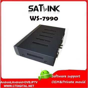SATLINK WS-7990 DVB-T 4 Route HD MI modulátor Digitální RF modulátor MPEG4 1080P DVB-T Modulátor
