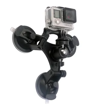 Nízký Úhel přísavkou pro Akční Kamery pro Gopro Hero 8 7 6 5 4 3 Xiaoyi 4K SJCAM SJ4000, Stativ s kulovou Hlavou