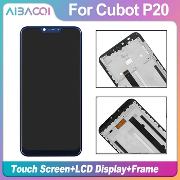 AiBaoQi Nové Originální 6.18 palcový Dotykový Displej+2246X1080 Displej LCD+Rám Montáž Náhradní Pro Cubot P20 Android Phone 8.0