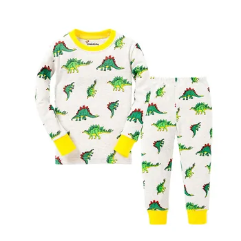 Holky Jahodový Pyžamo Sady Baby bavlna Plný Rukáv oblečení na Spaní Děti, Zvíře, Děti, noční Prádlo Pyžama Kluci Karikatura Pyžamo