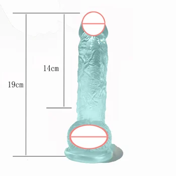 Silikonové Dildo sexuální hračka pro ženy, dildo s přísavkou realistický penis pochvy stimulátor ženské masturbant dospělý sex hračka