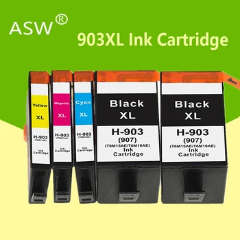 ASW 5PK 903XL pro HP 903XL 903xl hp903xl inkoustová kompatibilní cartridge pro HP Officejet Pro 6950 6960 6975 6970 tiskárny