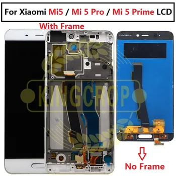Pro Xiaomi Mi5 LCD Dotykový Displej S Rámem LCD Displej + Dotykový Panel Výměna za Xiaomi mi 5 Pro Prime