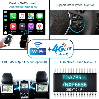 Autorádia 2 din android PX6 Pro Ford Mondeo S-max Focus 2, C-MAX, Galaxy Fiesta Fusion transit 2DIN auto audio stereo navigace