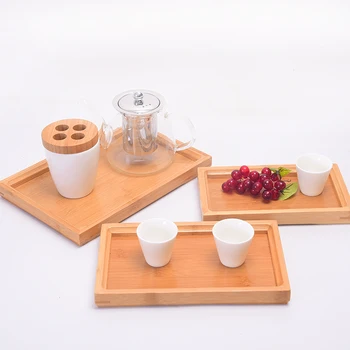 Bambusové kreativní obdélníkový restaurace hotel vína, ovocný talíř Japonské náměstí masivního dřeva čaj set domácí kuchyně dort zásobníku