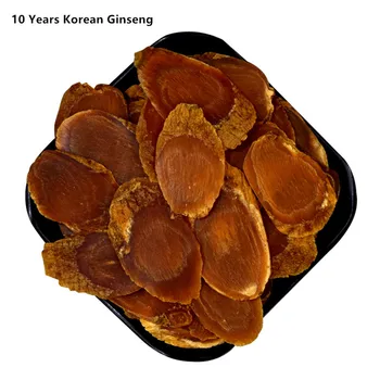 Vysoká kvalita bez cukru 10 Let korejský Červený Ženšen Kořen, panax ženšen tablety Zvyšují odolnost proti anti-stárnutí, zlepšují imunitu